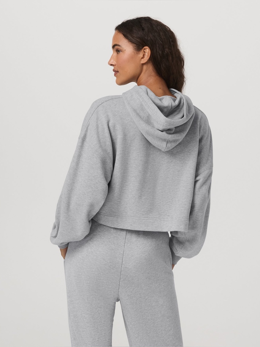 Vuori Sedona Pullover Hoodie Light Heather Grey - Picture 3 of 8